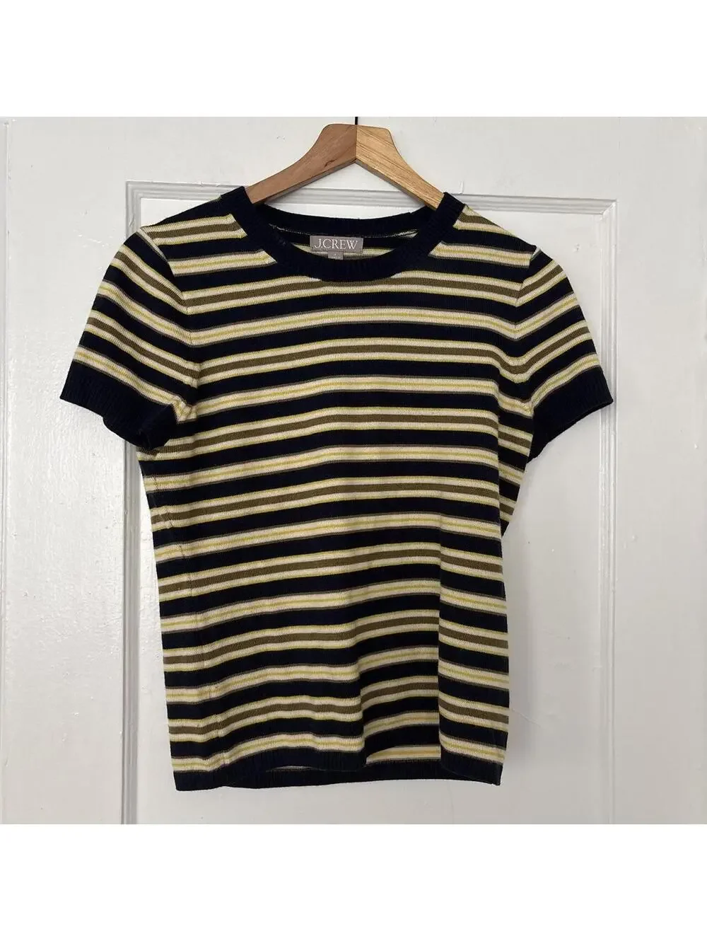 J.Crew Women's Multi and Yellow Jumper